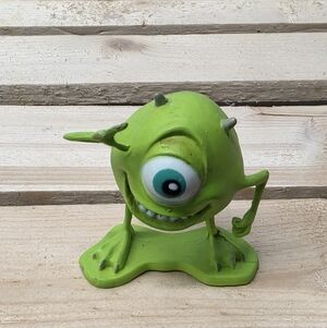 Disney Pixar 2001 Green Monster Figurine Toy